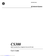 GE CS300 User's guide User Manual