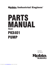 Robin America PKX401 Parts Manual