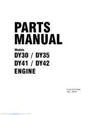Robin America DY41 Parts Manual