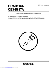 Brother CB3-B917A Service Manual