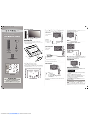 Dynex DX-55L150A11 Quick Setup Manual