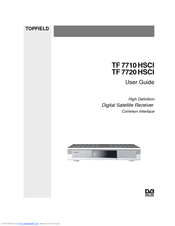 Topfield TF 7720 HSCI User Manual