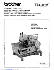 Brother EF4-B531 Parts Manual