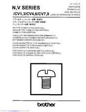 Brother EF4-V41A Parts Book
