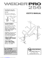 WEIDER WEBE1137.1 User Manual
