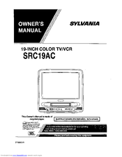 SYLVANIA SRC19AC Owner's Manual