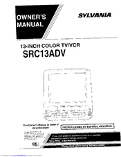 SYLVANIA SRC13ADV Owner's Manual