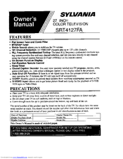SYLVANIA SRT4127FA Owner's Manual