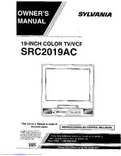 SYLVANIA SRC2019AC Owner's Manual