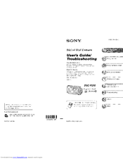 SONY CSS-PHB - Cybershot Station For DSCP200 Digital Cameras User's Manual / Troubleshooting
