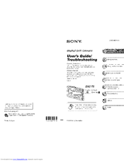 SONY Cyber-shot DSC-T5 User's Manual / Troubleshooting