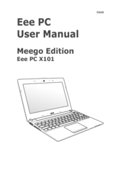 Asus Eee PC X101 User Manual
