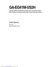 Gigabyte GA-EG41M-US2H User Manual