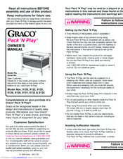 Graco Pack 'N Play 9131 Owner's Manual