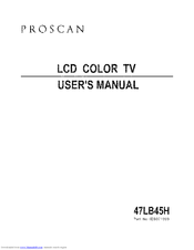PROSCAN 47LB45H User Manual