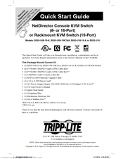 Tripp Lite NerDirector B022-U16KVM Quick Start Manual