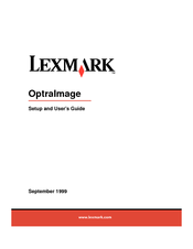 Lexmark OptraImage 725 User Manual