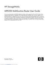 HP XP20000/XP24000 User Manual