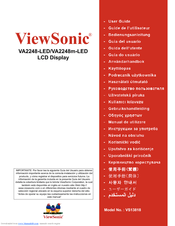 ViewSonic VS13818 Guía Del Usuario