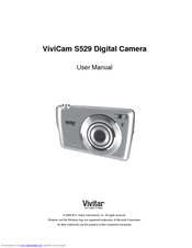 Vivitar ViviCam S529 User Manual
