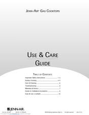 Jenn-Air JGC1536ADB15 Use & Care Manual