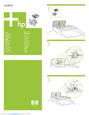 HP Color LaserJet CM6030/CM6040 - Multifunction Printer Installation Manual
