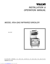 Vulcan-Hart ML-52199 Installation & Operation Manual