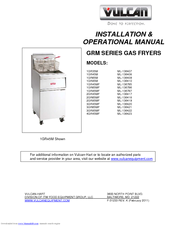 Vulcan-Hart GRM SERIES Installation & Operation Manual