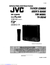 JVC TV 20240 User Manual