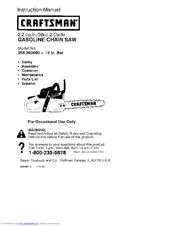 CRAFTSMAN 358.360680 Instruction Manual