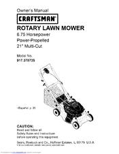 CRAFTSMAN 917.370735 Owner's Manual