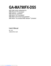 Gigabyte GA-MA790FX-DS5 User Manual