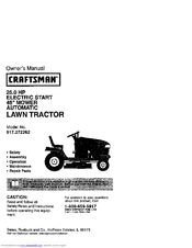 CRAFTSMAN 917.272262 Owner's Manual