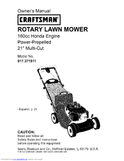 CRAFTSMAN 917.371811 Owner's Manual