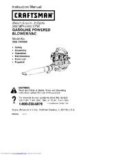 CRAFTSMAN 358.794550 Instruction Manual