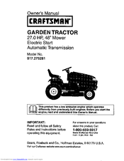 CRAFTSMAN 917.275281 Owner's Manual