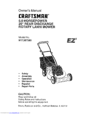 CRAFTSMAN EZ3 917.387380 Owner's Manual