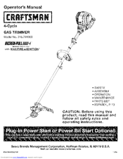 CRAFTSMAN INCREDI-PULL Operator's Manual