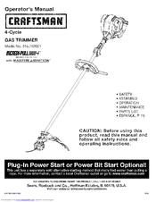 Craftsman INCREDI.PULL 316.792021 Operator's Manual