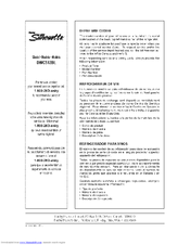 Danby Silhouette DWC512BL Owner's Manual
