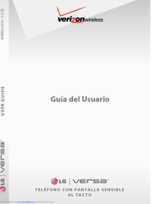 LG VX9600 Guía Del Usuario