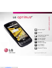 LG LS670 Gray Quick Start Manual