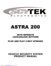 Scytek Electronic Astra 200 Product Manual