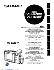 Sharp ViewCam VL-H450S Operation Manual