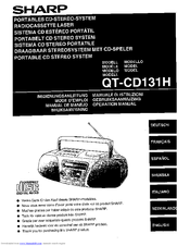 Sharp QT-CD131H Operation Manual