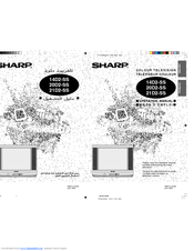 Sharp 21D2-SS Operation Manual