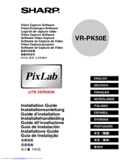 Sharp VR-PK50E Installation Manual