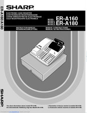 Sharp ER-A180 Instruction Manual