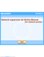 Sharp AR-NB2A Online Manual