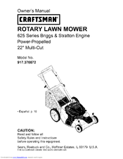 CRAFTSMAN 917.376672 Owner's Manual